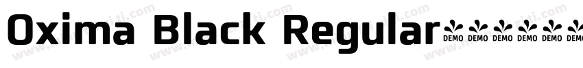 Oxima Black Regular字体转换